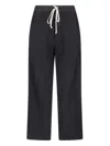 Rick Owens Drkshdw Elastic Waist Casual Pants In Black