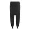 Rick Owens Drkshdw Black Drawstring-waist Drop-crotch Trousers In Black