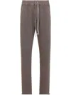 Rick Owens Drkshdw Dust Grey Berlin Track Trousers In Brown