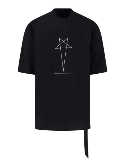 Rick Owens Drkshdw T-shirt  Men Color Black
