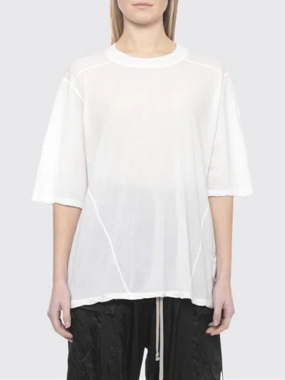 Rick Owens Drkshdw T-shirt Woman  In Blue