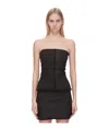 Rick Owens Drkshdw Tube Top In Black