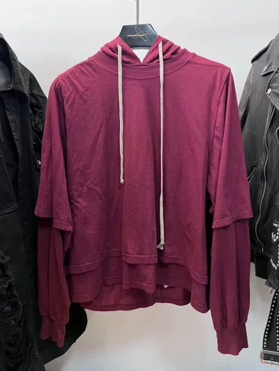Pre-owned Rick Owens Drkshdw Two-piece Hoodie