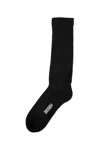Rick Owens Drkshdw Unisex  Socks In Black