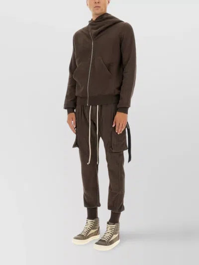 RICK OWENS DRKSHDW UTILITY TROUSERS FEATURING CARGO POCKETS