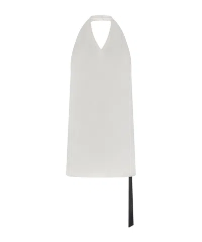 Rick Owens Drkshdw V-neck Sling In White