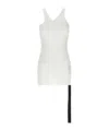 Rick Owens Drkshdw V-neck Tank Top In White