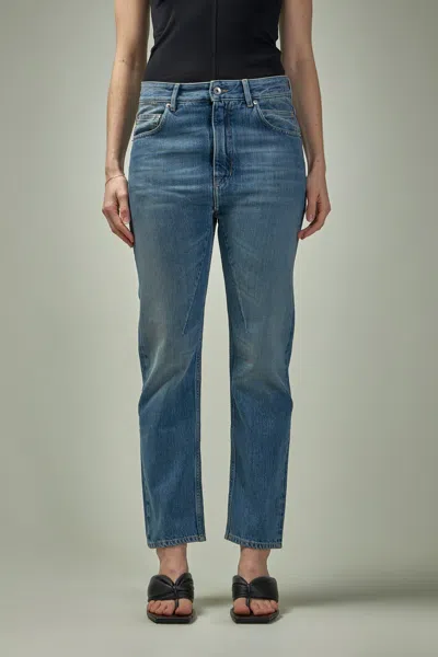 Rick Owens Drkshdw Vdd Jeans In Blue