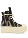 Rick Owens Drkshdw Vintage High Sneakers In Brown
