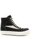 Rick Owens Drkshdw Drkshdw By Rick Owens High-top Sneakers With Calf Leather Accents