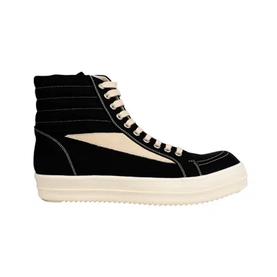 RICK OWENS DRKSHDW VINTAGE HIGH SNEAKS DRKSHDW SNEAKERS IN BLACK