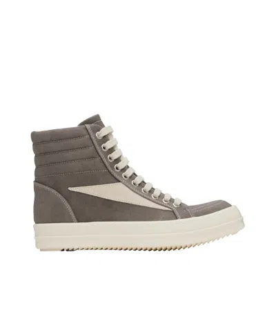 RICK OWENS DRKSHDW VINTAGE LACE-UP HIGH-TOP SNEAKERS
