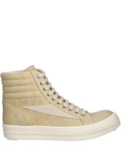 Rick Owens Drkshdw Vintage High-top Sneakers In Neutral