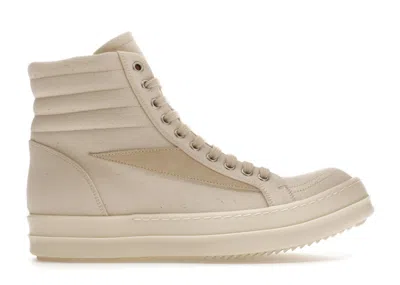 Pre-owned Rick Owens Drkshdw Vintage High (women's) Sneakers In Natural/milk