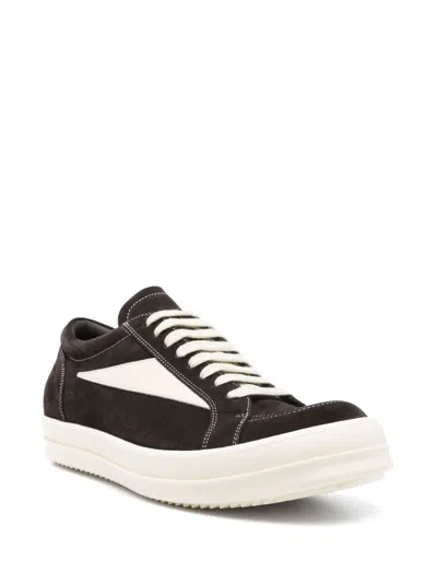 Rick Owens Drkshdw Vintage Low-top Trainers In Brown