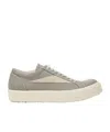 Rick Owens Drkshdw Vintage Low Top Sneakers In Gray