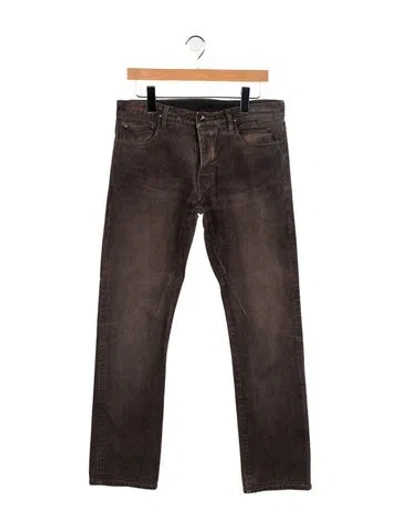 Pre-owned Rick Owens Drkshdw Vintage Skinny Jeans In Brown