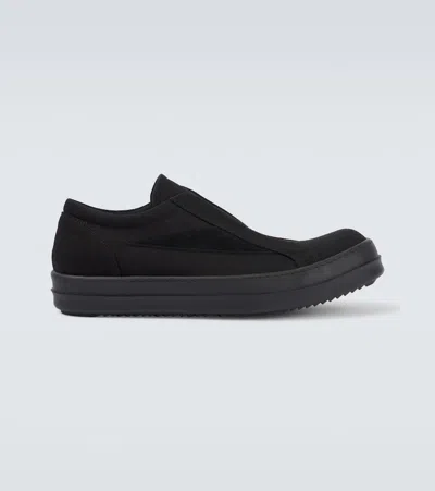 Rick Owens Drkshdw Vintage Slip-on Sneakers In Black