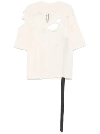 Rick Owens Drkshdw Walrus T Scarf In Neutrals