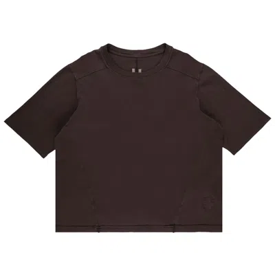 Pre-owned Rick Owens Drkshdw Walrus T-shirt 'dark Dust' | Tan | Men's Size Onesize In Brown