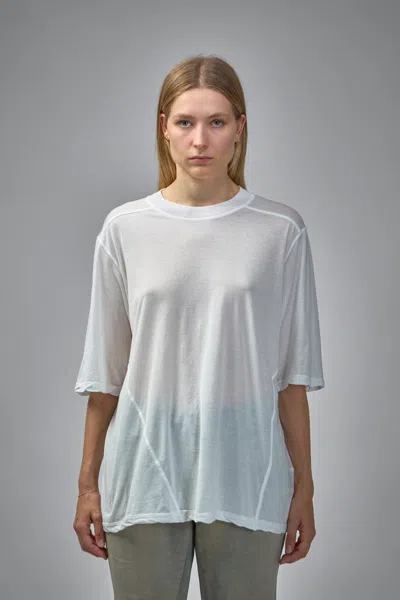 Rick Owens Drkshdw Walrus T-shirt In White