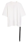 Rick Owens Drkshdw Walrus T-shirt In White