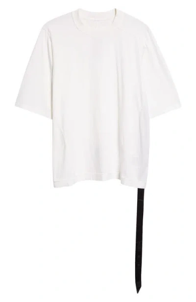 Rick Owens Drkshdw Walrus T-shirt In White