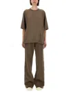 Rick Owens Drkshdw Crew Neck Oversize Fit Relaxed T-shirt