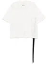 Rick Owens Walrus Paneled Cotton-jersey T-shirt