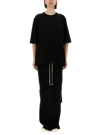 Rick Owens Drkshdw Drkshdw By Rick Owens "walrus T" T-shirt In Black