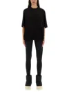 Rick Owens Drkshdw "walrus T" T-shirt In Black