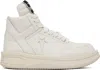 Rick Owens Drkshdw White Converse Edition Turbowpn Sneakers In 0101 White