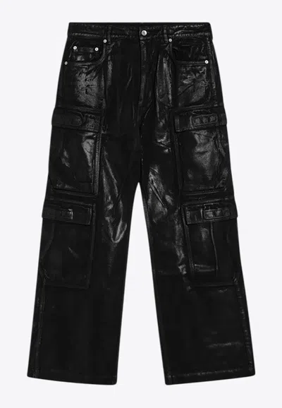 Rick Owens Drkshdw Wide Cargo Pants