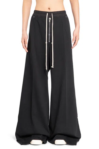 Rick Owens Drkshdw Wide Leg In 09 Black