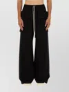 Rick Owens Drkshdw Drkshdw By Rick Owens Creatch Wide Cargo Pants In Black