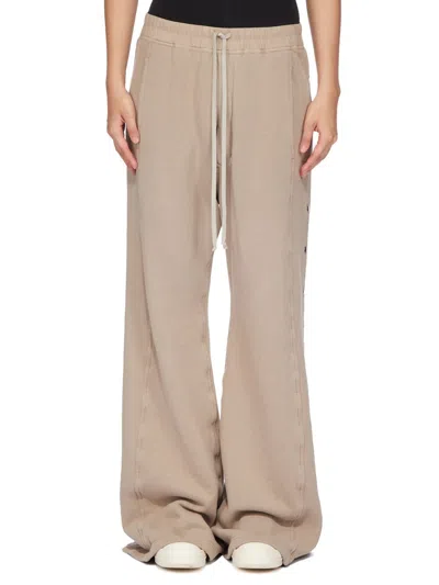 Rick Owens Drkshdw Wide-leg Casual Pants In Brown
