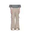 Rick Owens Drkshdw Wide-leg Casual Pants In Nude