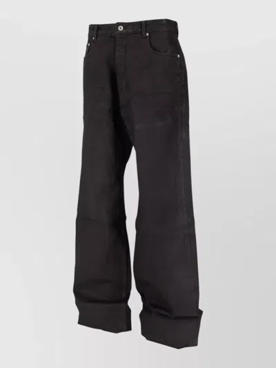 Rick Owens Black Loose Jeans
