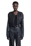 Rick Owens Drkshdw Woman Black Jackets In Black