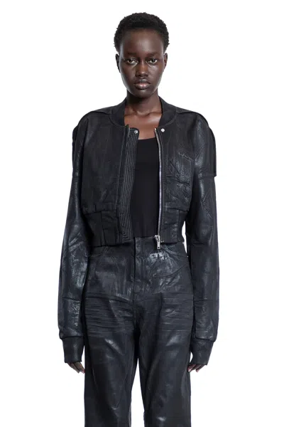 Rick Owens Drkshdw Woman Black Jackets