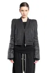 Rick Owens Drkshdw Woman Black Jackets In Black