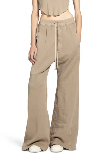 Rick Owens Drkshdw Woman  Trousers In Neutral