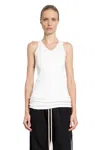 Rick Owens Drkshdw Porterville Double Ziggy Bananatank In White