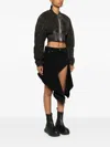 Rick Owens Drkshdw Collage Bomber Jacket In 34 Dust