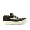 Rick Owens Drkshdw Retro Low-top Sneakers With Shark Tooth Caps