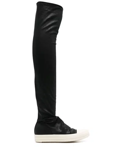 Rick Owens Drkshdw Women Hollywood High Sock Sneakers