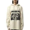 Rick Owens Drkshdw Women's Opera Print Oversize Hoodie