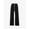Rick Owens Drkshdw Wide-leg Track Pants In Black