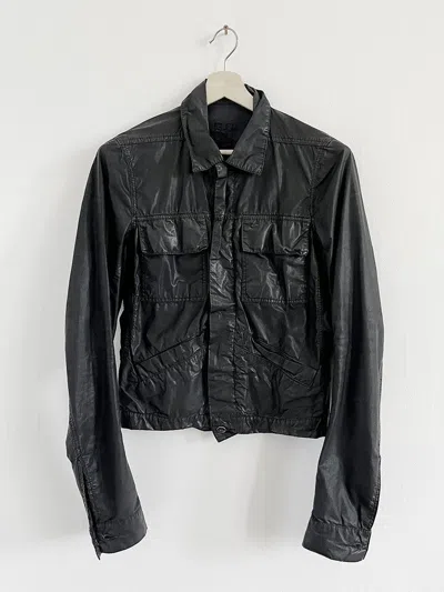 Pre-owned Rick Owens Drkshdw Worker Jacket In Black
