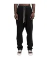 Rick Owens Drkshdw Workwear Drawstring Pants In Black